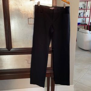 Banana Republic Black size 8 Sloan straight leg pants